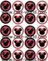 Minnie Mouse 1cupcakeprint 20st