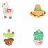 FunCakes Suikerdecoratie Alpaca pk/8