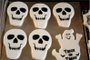 Halloween Skull Cookie Cutter & Stencil