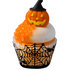 Halloween Cupcake Wrappers Web Black pk/12